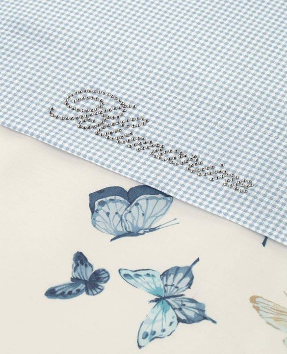 Komplet pościeli dziecięcej do łóżeczka Blumarine Ariella Light Blue