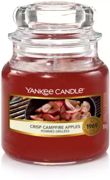 Świeca zapachowa Yankee Candle Crisp Campfire Apples mała
