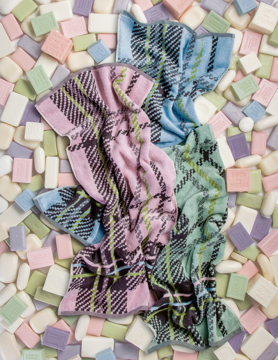 Ręcznik Moeve Tartan Check Rose OSTATNIE SZTUKI