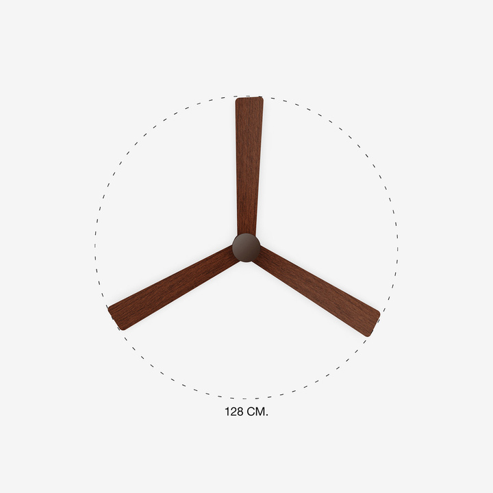Wentylator sufitowy Faro Barcelona Nassau M brown DC SMART