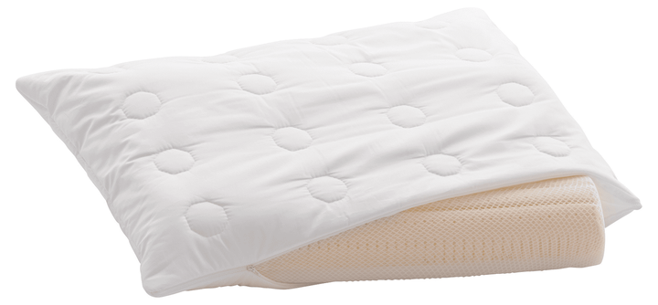 Poduszka podtrzymująca szyję Dauny Sanafit (100% pianka lateskowa, 100% tkanina bawełniana)