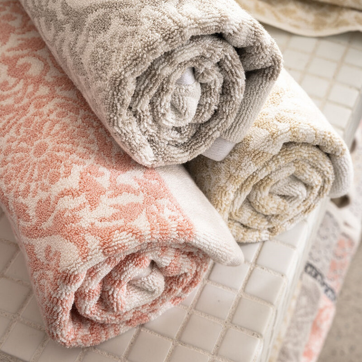 Ręcznik bawełniany Le Jacquard Français Charme Yellow