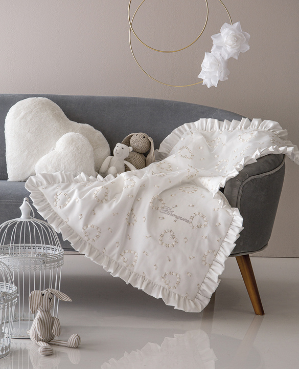 Kocyk dziecięcy Blumarine Celeste Powder Pink