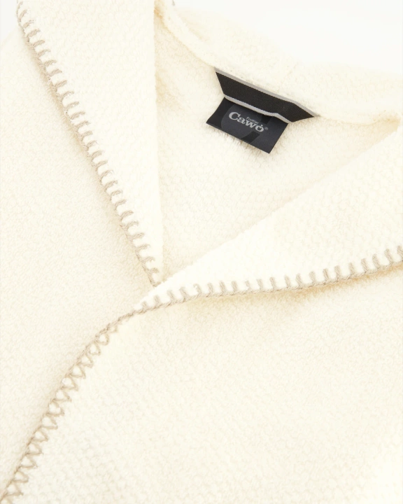 Szlafrok damski Cawo Kapuze Natur