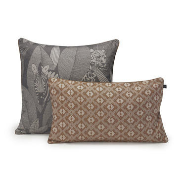 Poszewka dekoracyjna Le Jacquard Français Nature Sauvage Grey Ostatnie Sztuki