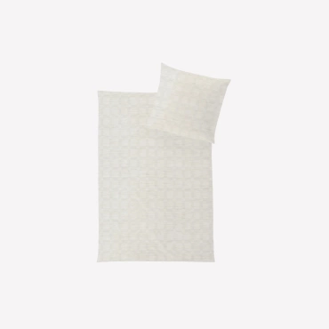 Poszwa na kołdrę tencel Hefel Opulence Karo Pearl
