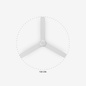 Wentylator sufitowy Faro Barcelona Punt M white fan DC