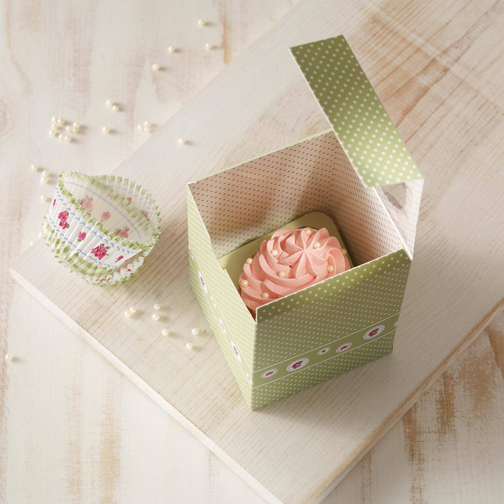 Pudełka prezentowe na cupcake Birkmann Cottage garden 