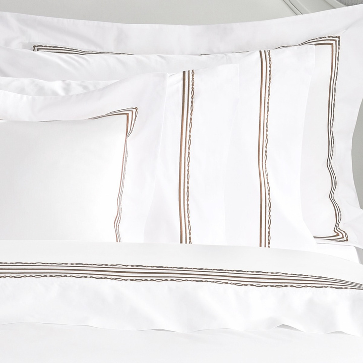 Komplet pościeli perkalowej Valeron Atlas Copper