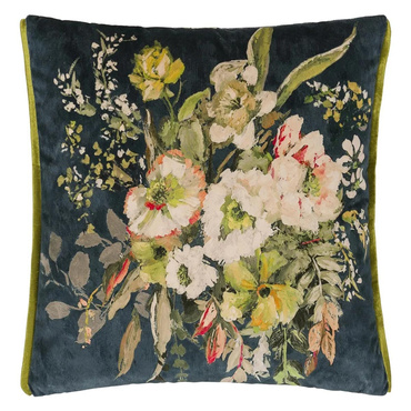 Poduszka dekoracyjna Designers Guild Margaretta Velours Noir