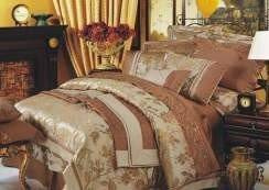 Komplet pościeli jedwabnej Sommeil Amber OSTATNIE SZTUKI