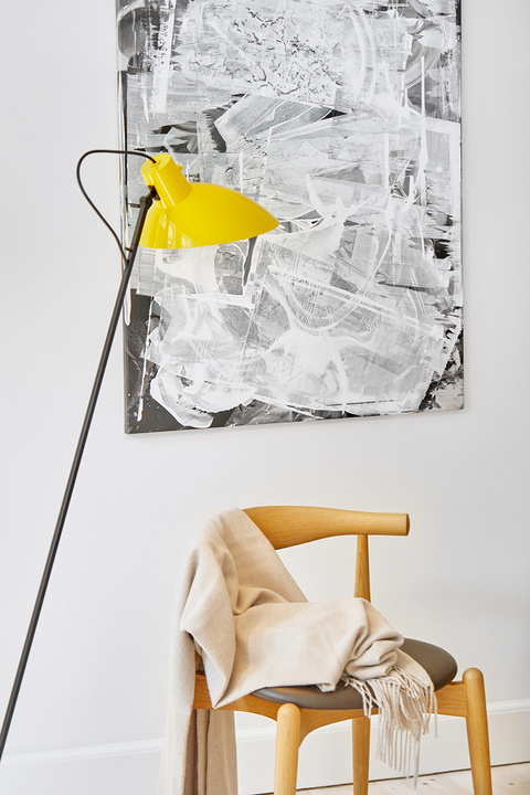 Pled wełniany Elvang Luxury Off White