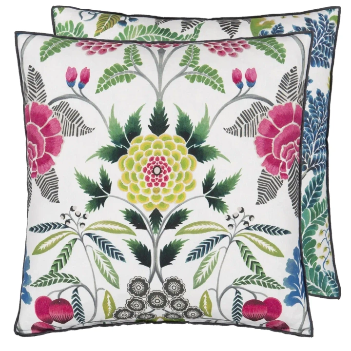 Poduszka dekoracyjna Designers Guild Brocart Decoratif Fuchsia 