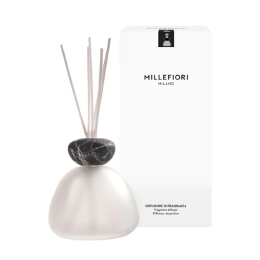 Dyfuzor zapachowy Millefiori Milano Air Design Marble Glass Frosted Black