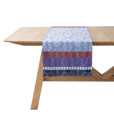 Bieżnik bawełniany Le Jacquard Français Gipsy Blue