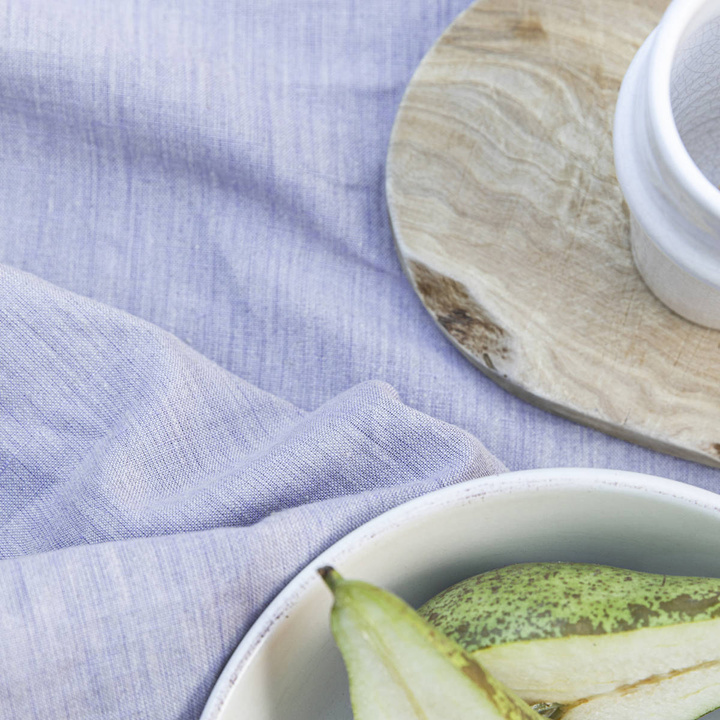 Obrus lniany Alexandre Turpault Chambray Lilac