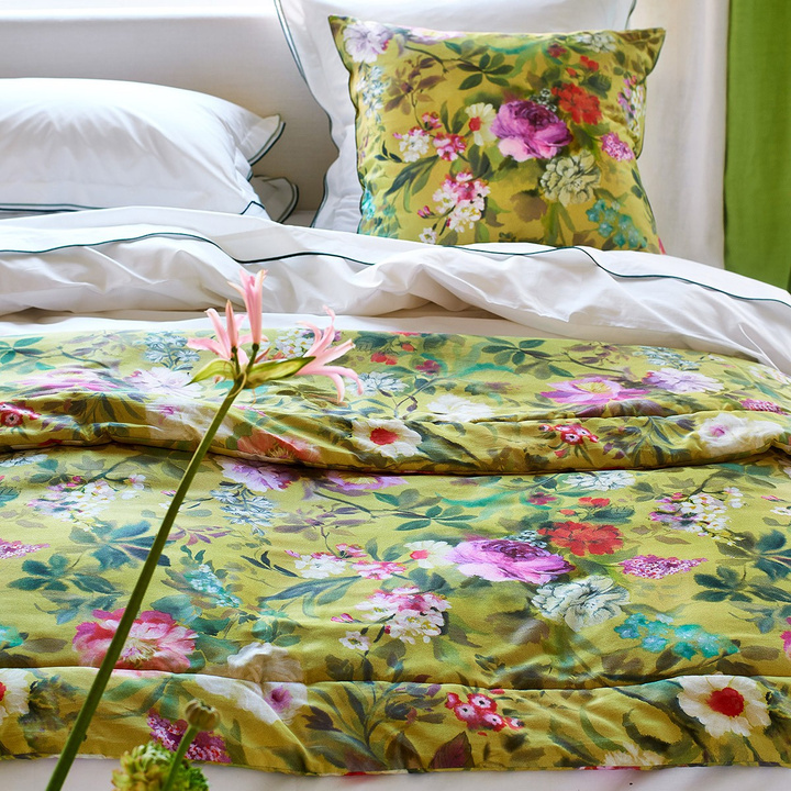 Poszewka na poduszkę dekoracyjną Designers Guild Proserpine Ochre