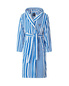 Szlafrok welurowy Lexington Monroe Blue/White