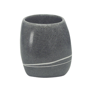 Kubek na szczoteczki do zębów Kleine Wolke Stones Dark Grey