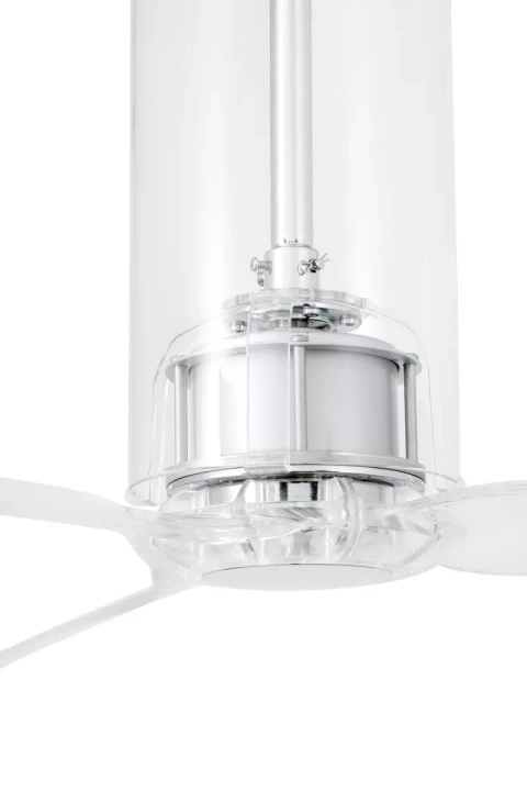 Wentylator sufitowy Faro Barcelona Tube Fan M Transparent DC SMART