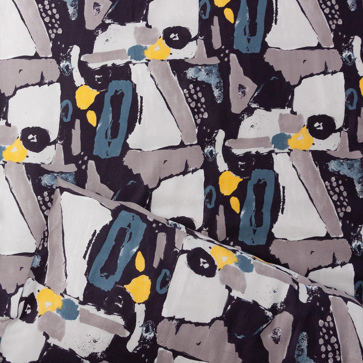 Pościel satynowa Andropol Lauren Multicolor