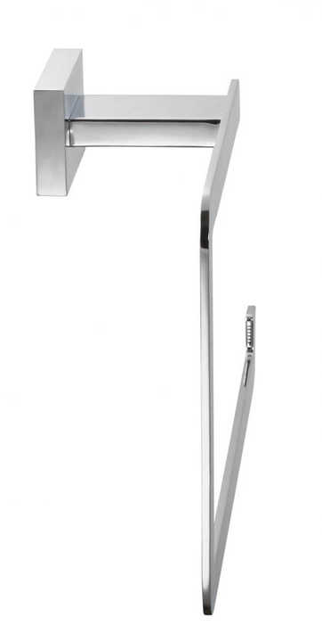 Pierścień na ręcznik Kleine Wolke Meo Silver