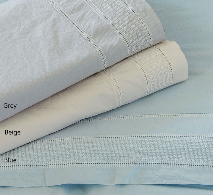 Poszwa perkalowa na kołdrę Bovi Rome Grey