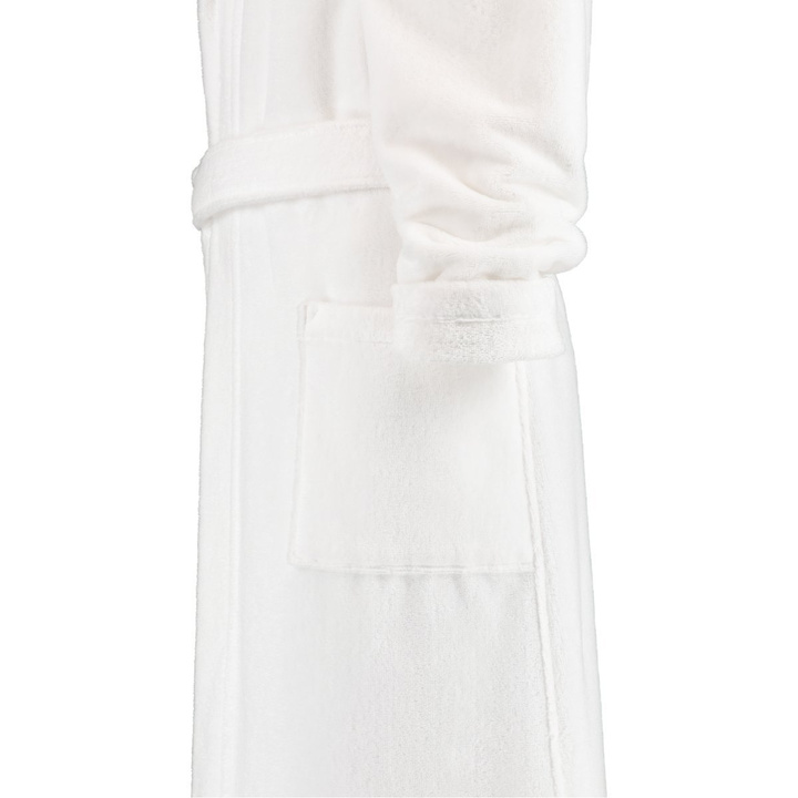 Szlafrok damski Cawo Luxury Basic Hooded White