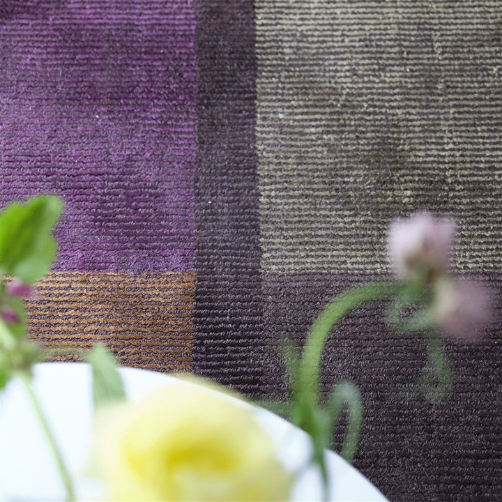 Dywan ręcznie tkany Designers Guild Sarang Chocolate