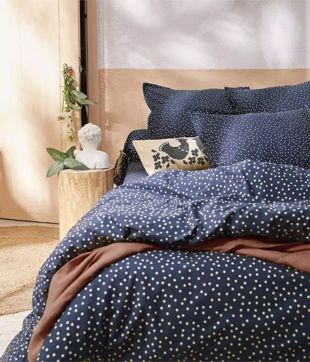 Poszwa perkalowa Sylvie Thiriez Pois d'amour