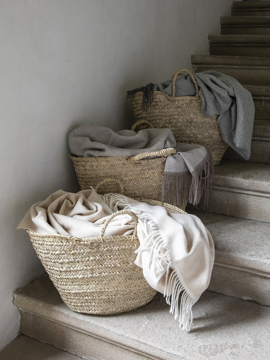 Pled wełniany Alexandre Turpault Nomade Grey