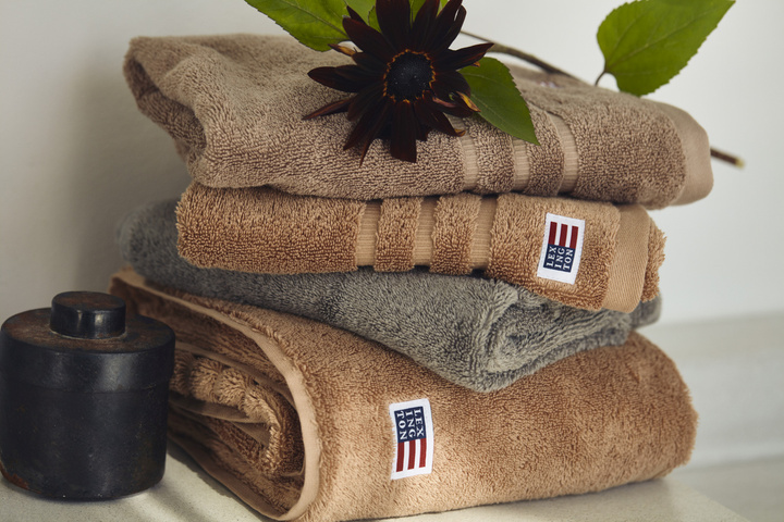 Ręcznik bawełniany Lexington Icons Original Charcoal Ostatnie Sztuki