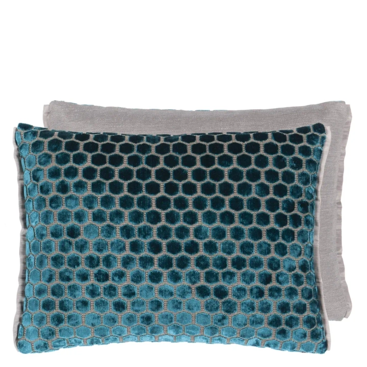 Poduszka dekoracyjna Designers Guild Jabot Kingfisher
