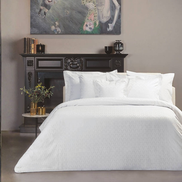 Komplet pościeli żakardowej Valeron VA Aurora White