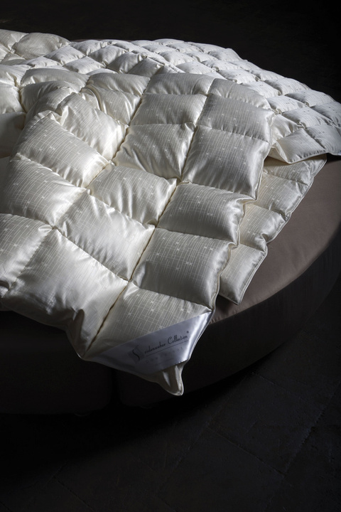 Kołdra puchowa Seidenweber Jupiter Letnia (100% puch, 100% tkanina jedwabna)