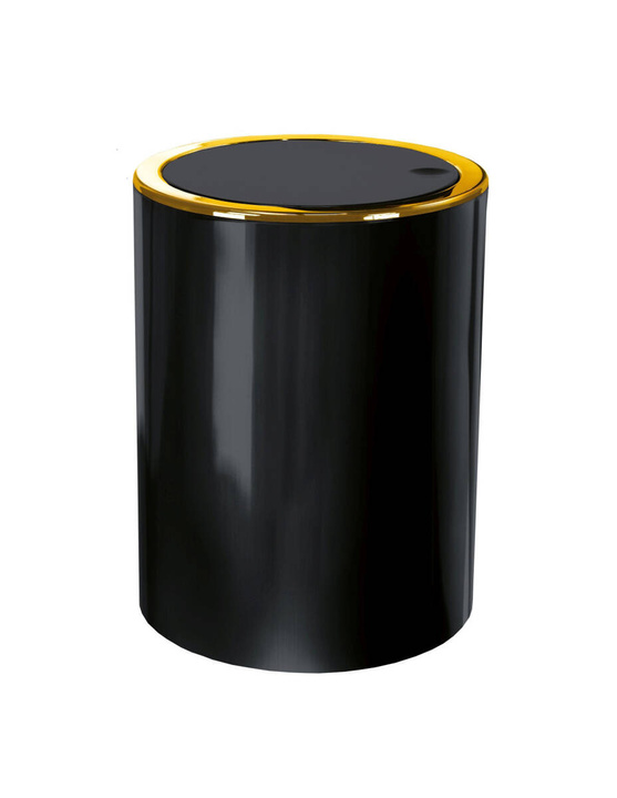 Kosz na śmieci Kleine Wolke Golden Clap Black Ostatnie Sztuki