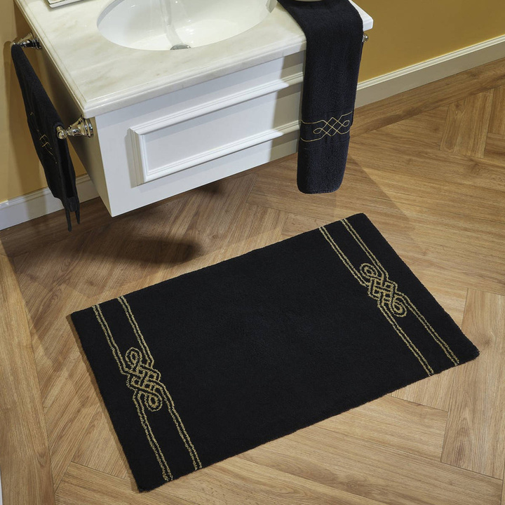 Dywanik Abyss & Habidecor Emser Black/Gold