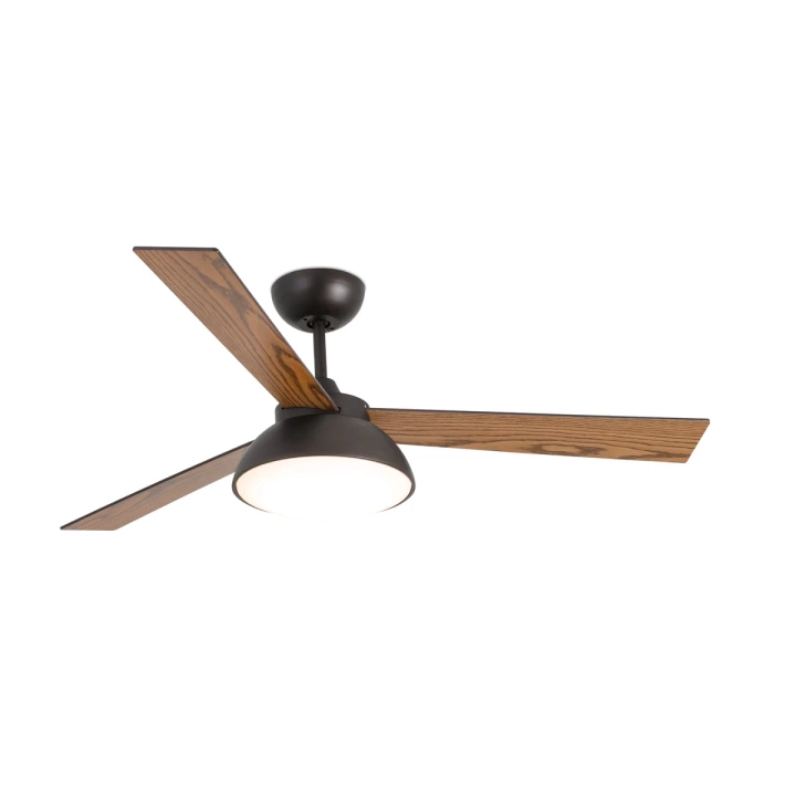 Wentylator sufitowy Faro Barcelona Rodas LED L Brown Fan SMART