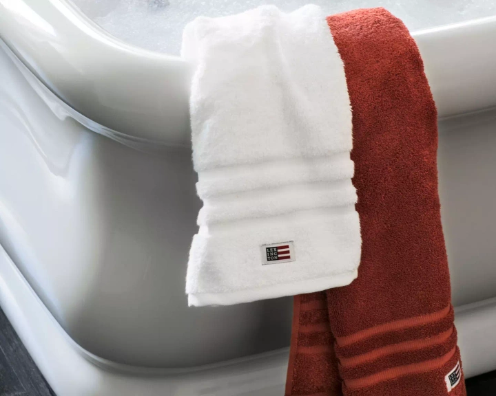 Ręcznik bawełniany Lexington Icons Original White