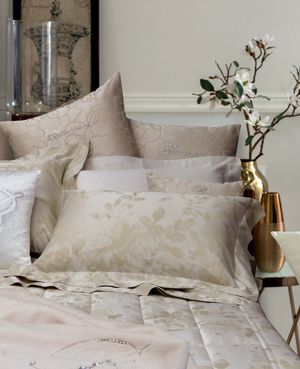 Narzuta żakardowa Blumarine Lady White