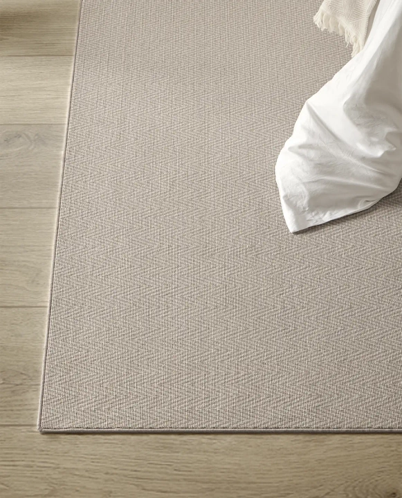 Dywan wełniany Rols Diana Herringbone Stone pod wymiar