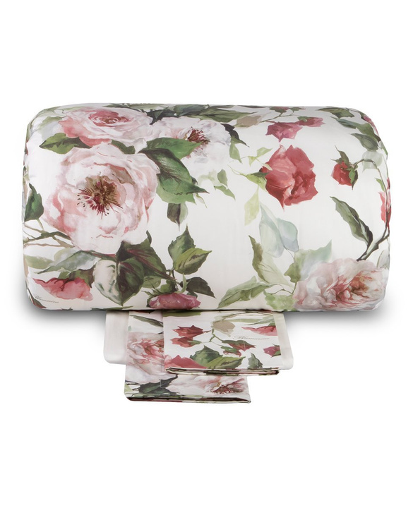 Komplet pościeli perkalowej Blumarine Adele Powder Pink