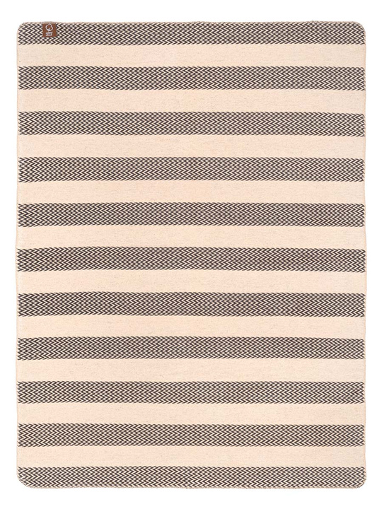 Koc Cotton Cloud Housie Zigzag stripes Graphite