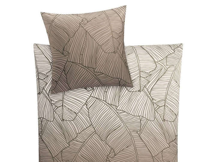 Komplet pościeli satynowej Kleine Wolke Vero Taupe OSTATNIE SZTUKI