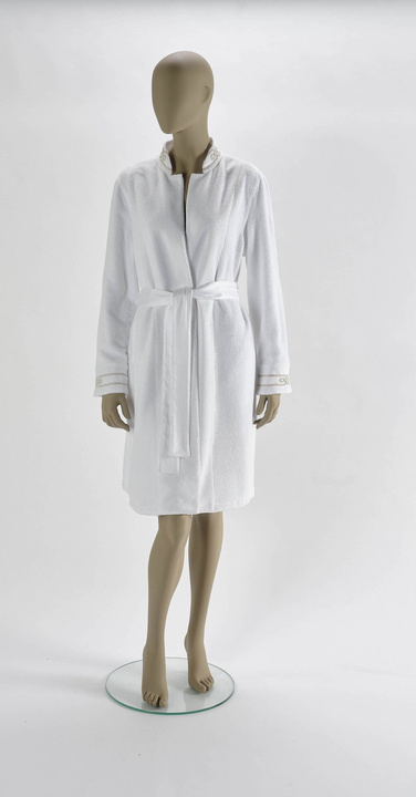 Szlafrok Abyss & Habidecor Spencer White/Gold