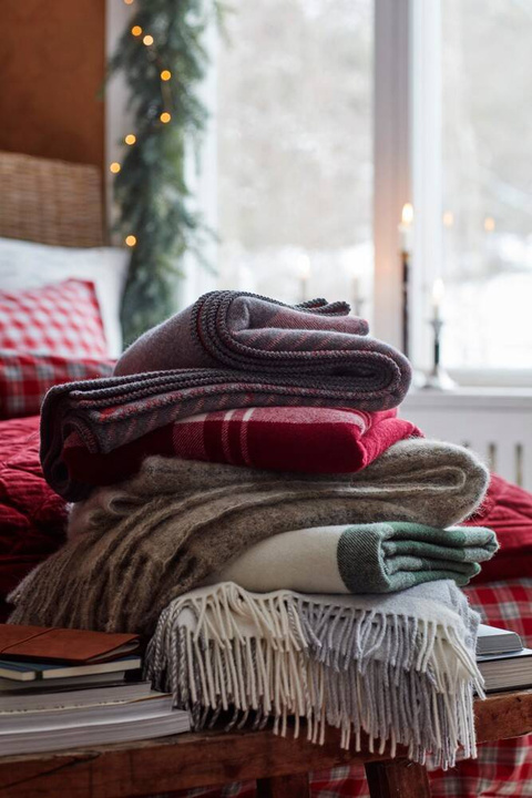 Pled moherowy Lexington Checked Mohair Mix