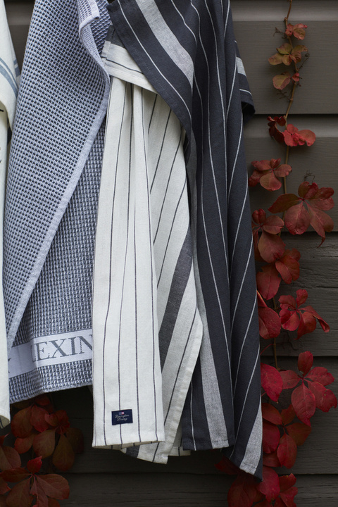 Ręcznik kuchenny Lexington Waffle White/Silver