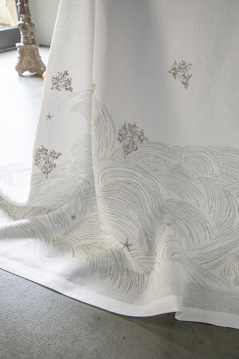 Obrus lniany Alexandre Turpault Océanide