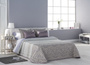 Narzuta żakardowa JVR Tejidos Velvet Silver