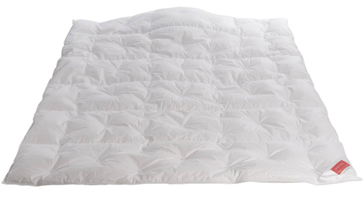 Kołdra puchowa Hefel Deluxe Down Całoroczna Lekka (100% puch, batyst 45% tencel)